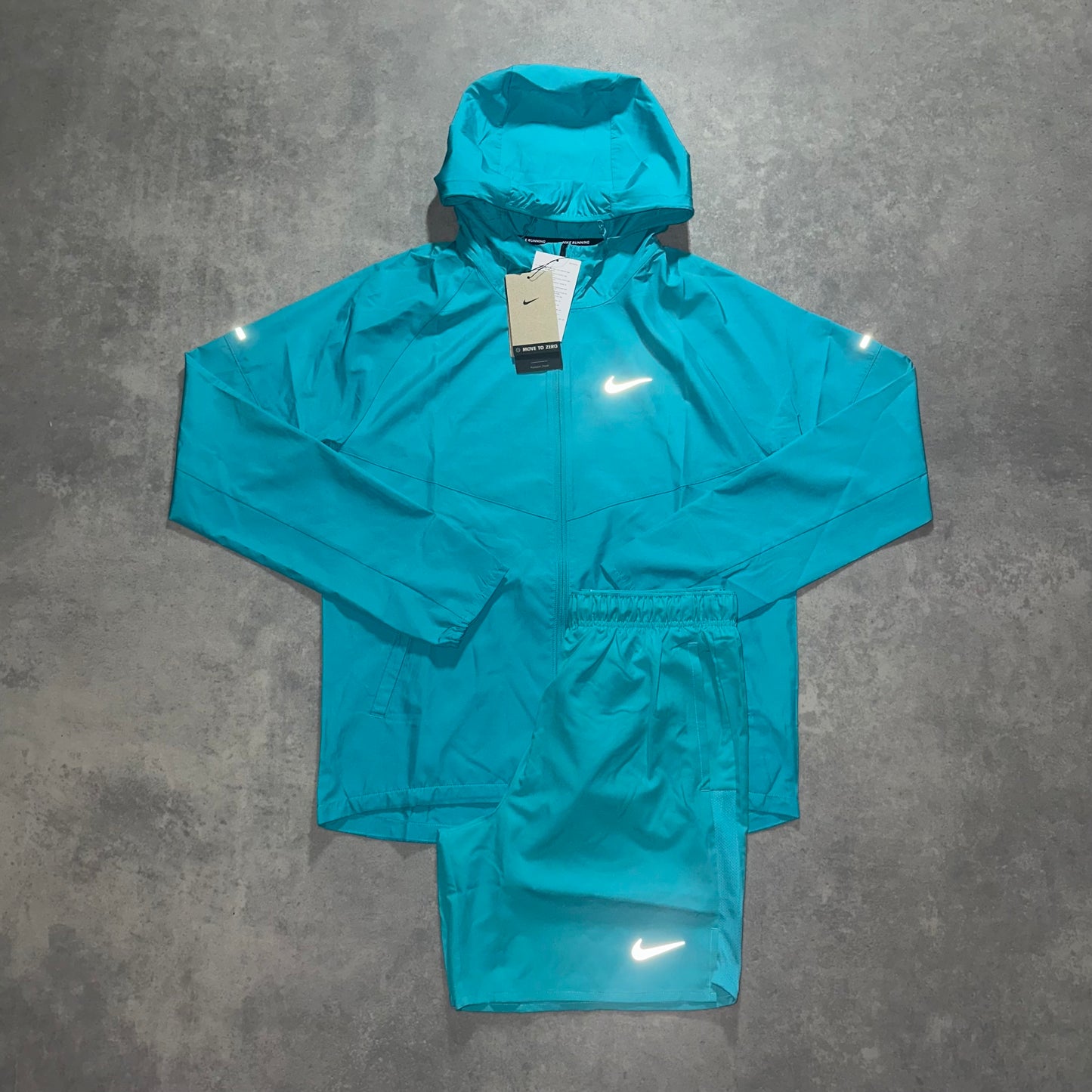 Nike Miler Repel Short Set - Dusty Cactus