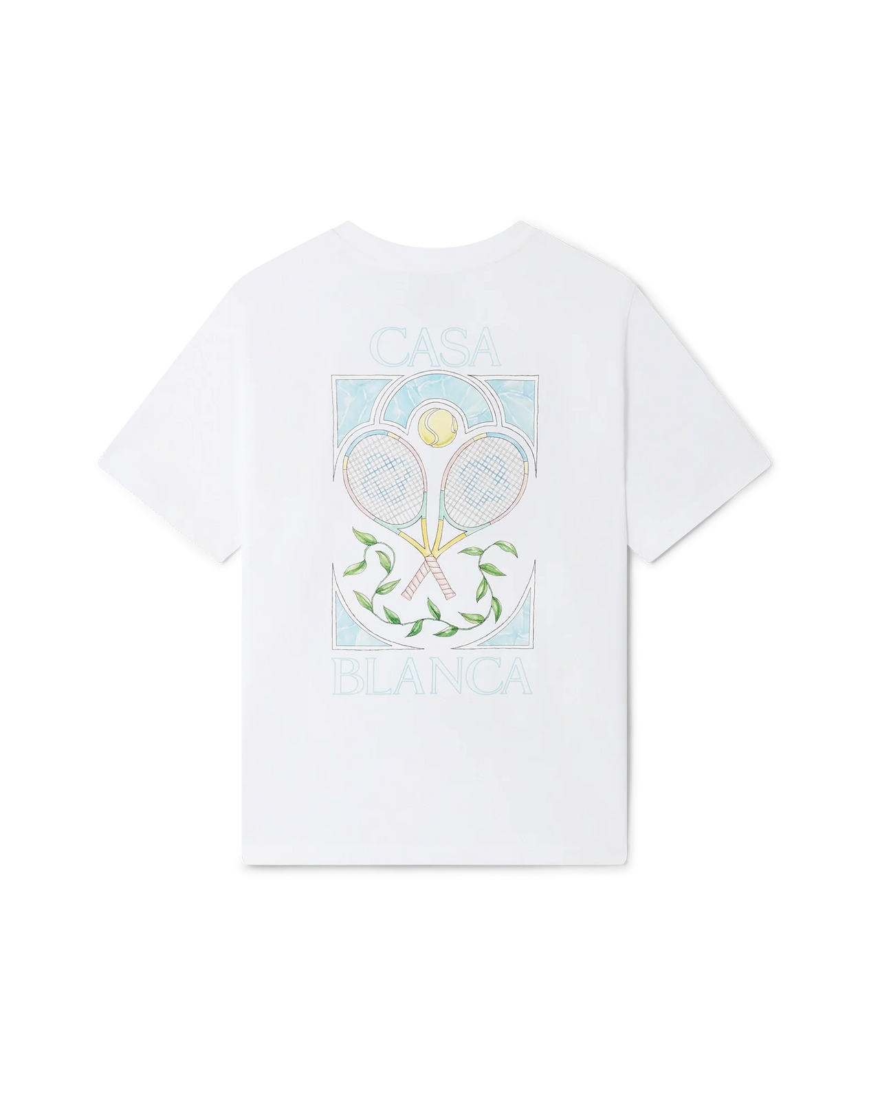 CASABLANCA TENNIS PASTELLE T-SHIRT