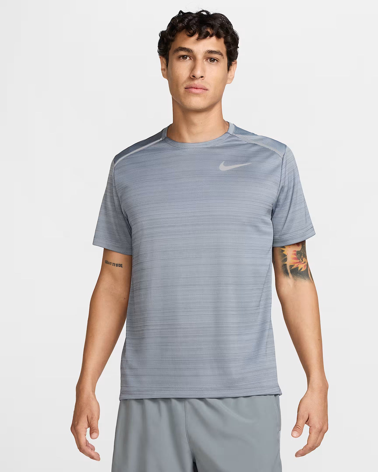 Nike Miler Grey Set - T-shirt / Shorts