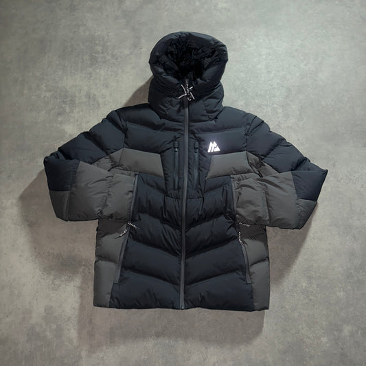 Monitrex Arcs Down 2.0 puffer - Asphalt / Cement Grey