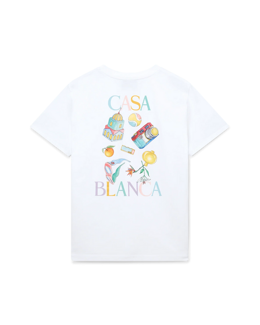 CASABLANCA OBJECTS EN VRAC TSHIRT